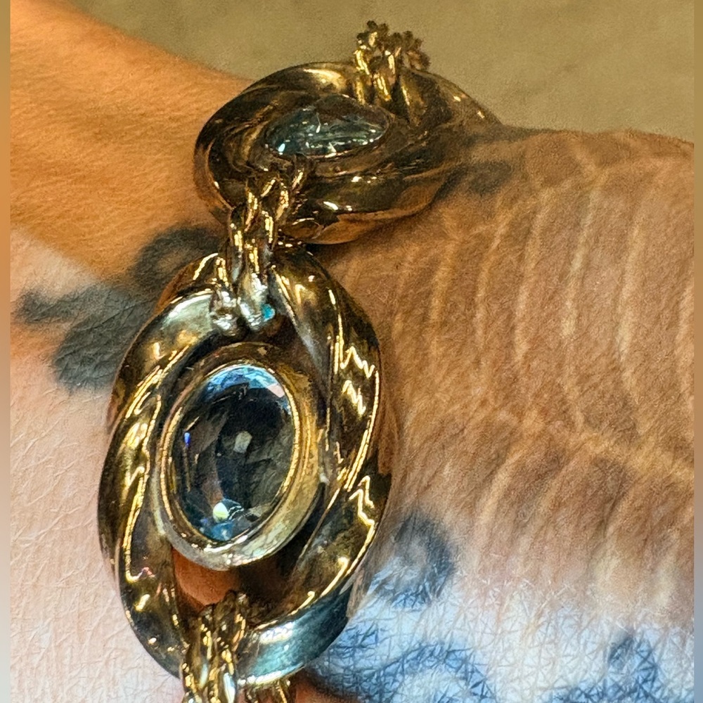 Vintage Technibond Bejeweled Bracelet